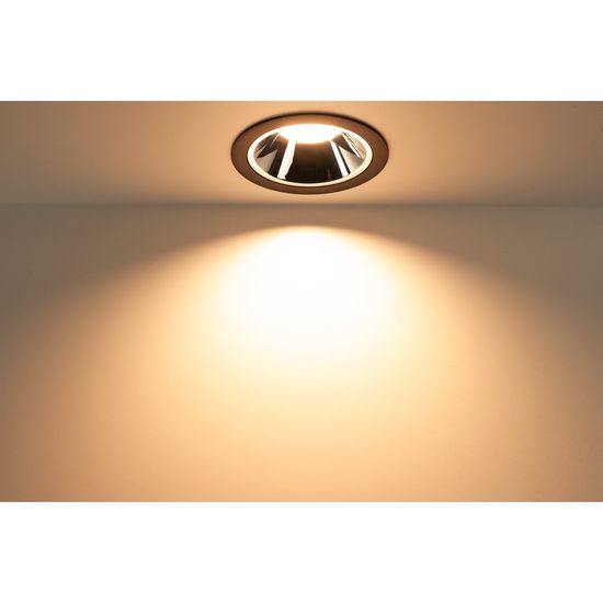 SLV 1004014 NUMINOS DL XL LED Einbauleuchte schwarz/chrom 3000K 40°