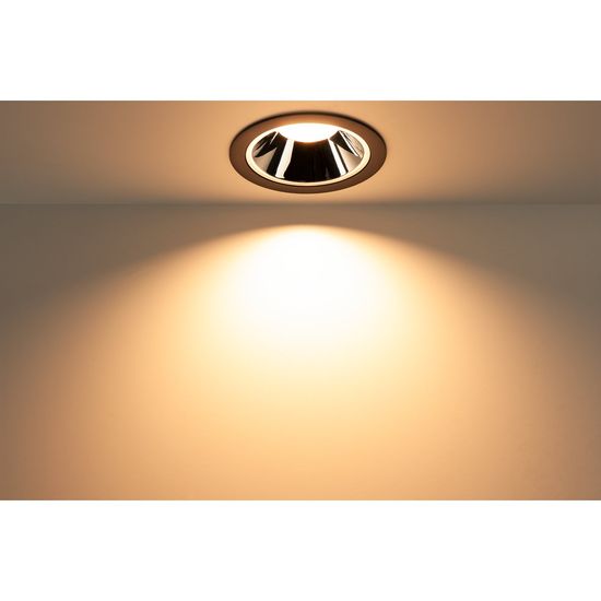 SLV 1004014 NUMINOS DL XL LED Einbauleuchte schwarz/chrom 3000K 40°