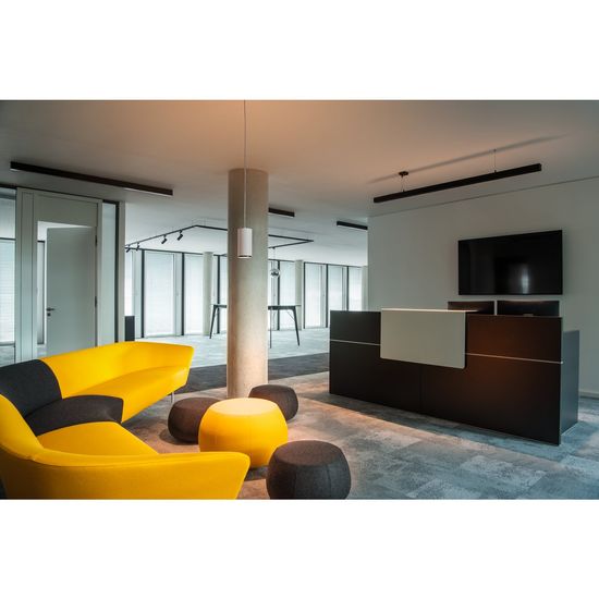 SLV 1004352 NUMINOS PD PHASE L LED Pendel Hängeleuchte weiss/schwarz 3000K 60°