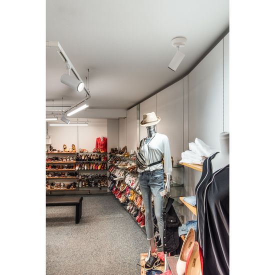 SLV 1004471 NUMINOS DALI M, 3 Phasen System Leuchte weiss/schwarz 3000K 36°