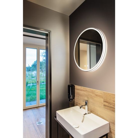 SLV 1004731 TRUKKO WL LED Wandleuchte rund alu IP44