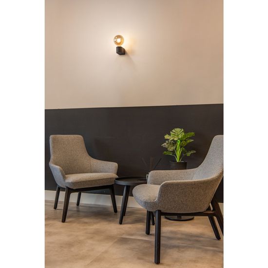 SLV 1004738 FITU CUBE WL Wandleuchte E27 schwarz