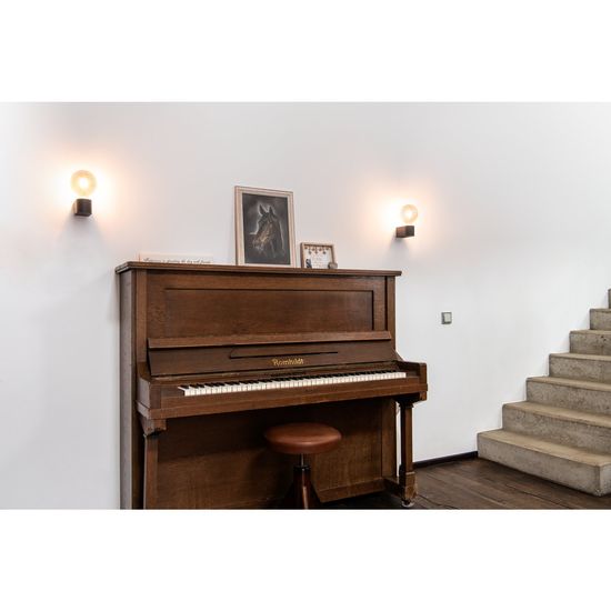 SLV 1004738 FITU CUBE WL Wandleuchte E27 schwarz