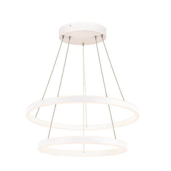 SLV 1004768 ONE DOUBLE PD DALI UP/DOWN LED Pendelleuchte weiss CCT switch 3000/4000K