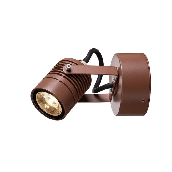 SLV 1004957 LED SPOT SP, Outdoor LED Wandleuchte rost 3000K IP55