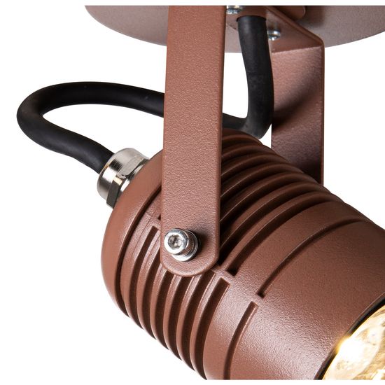 SLV 1004957 LED SPOT SP, Outdoor LED Wandleuchte rost 3000K IP55