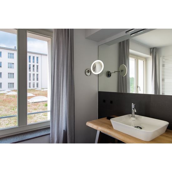 SLV 1004971 MAGANDA LED Spiegel Wandleuchte chrom CCT switch 2700/3000/4000K IP44