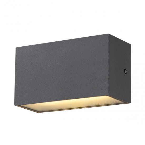 SLV 1005151 SITRA CUBE M Wandaufbauleuchte anthrazit 1700Lm 14W