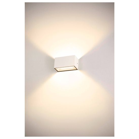 SLV 1005153 SITRA M, LED Outdoor Wandaufbauleuchte, weiss, CCT switch 3000/4000K, IP44 IP65