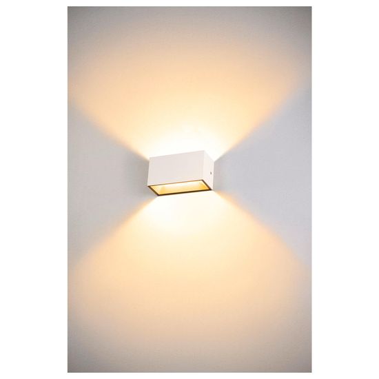 SLV 1005153 SITRA M, LED Outdoor Wandaufbauleuchte, weiss, CCT switch 3000/4000K, IP44 IP65
