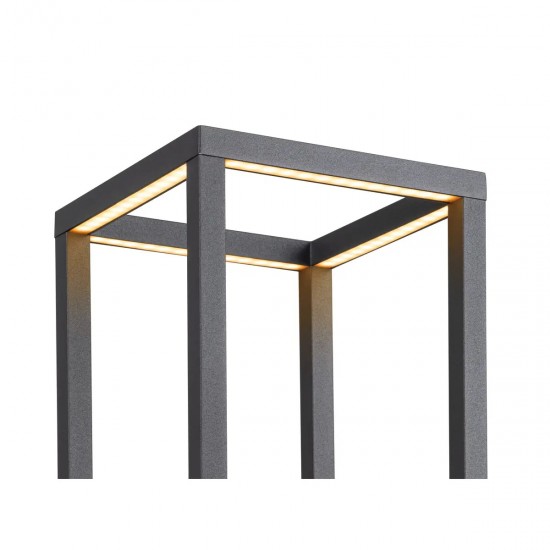 SLV LED 1005442 QUADRULO 7W Outdoor Stehleuchte anthrazit