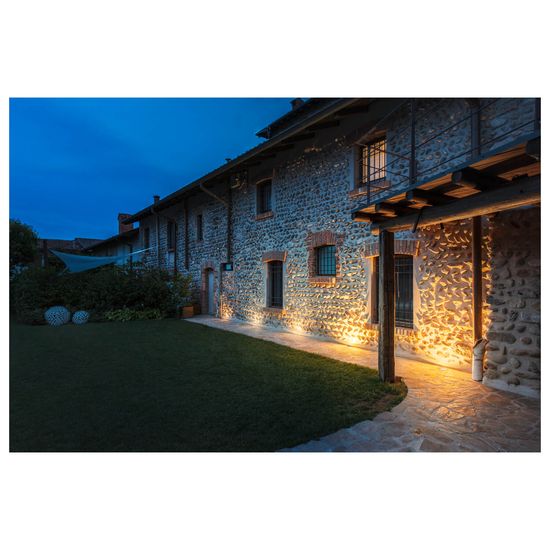 SLV 1006106 DASAR FLAT 120, Bodeneinbauleuchte edelstahl 7W 3000K IP65/IP67