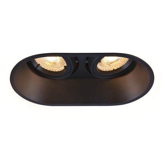 SLV 1006121 HORN, Deckeneinbauleuchte schwarz 25W