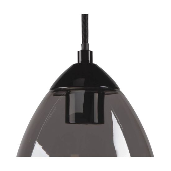 SLV 1006159 PARA CONE GL, Pendelleuchte schwarz, transparent