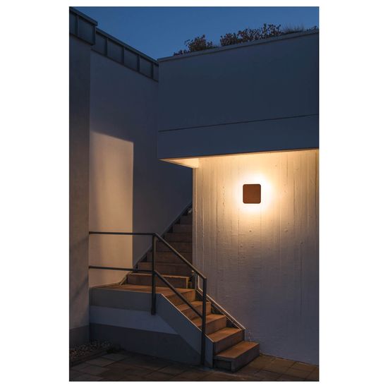 SLV 1006317 MANA RUSTY, Leuchtenschirm eckig rost