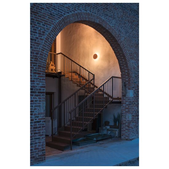 SLV 1006318 MANA RUSTY, Leuchtenschirm rund rost