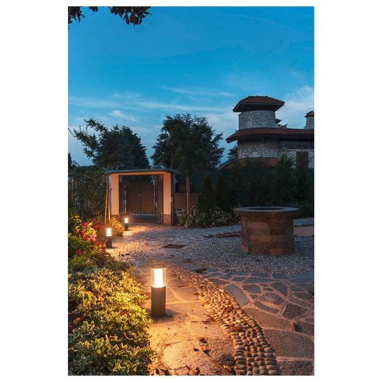 SLV 1006390 M-POL M Polehead, Leuchtenkopf, anthrazit, 19W, 1150/1230lm, 2700/3000K, CRI90, DALI IP65