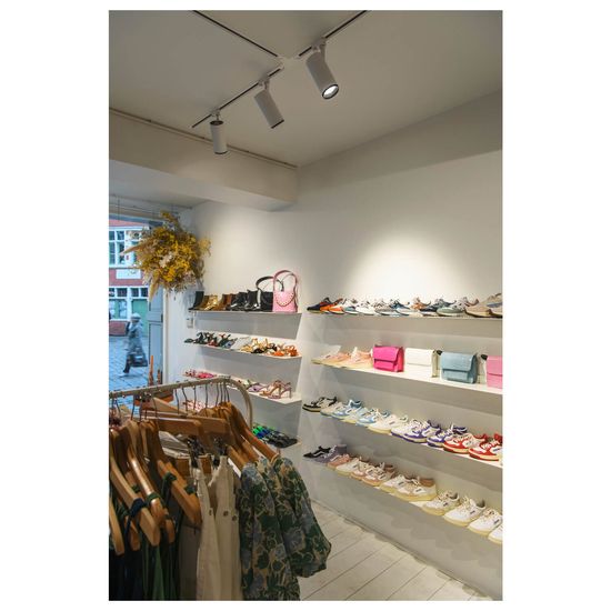 SLV 1006512 S-TRACK 3-Phasen-Einbauschiene, Hochvoltschiene, 1m, weiß, DALI