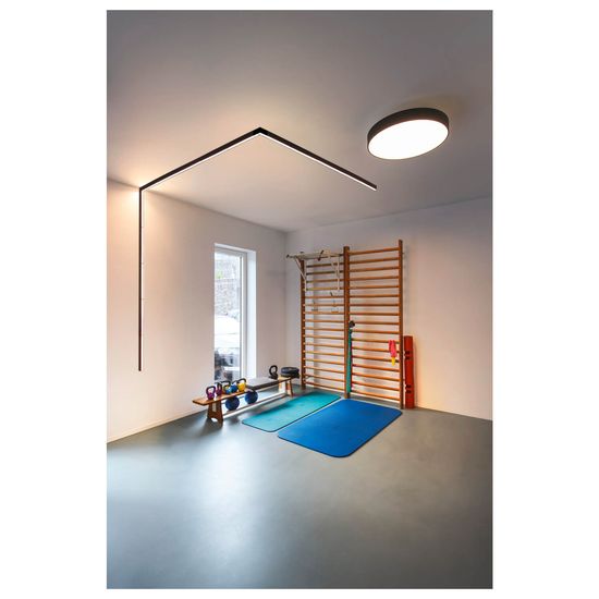 SLV 1006617 IN-LINE 22 48V TRACK, opal, DALI, Spot, schwarz, schwarz, 7.3W, 570lm, 3000K, CRI90, 95°