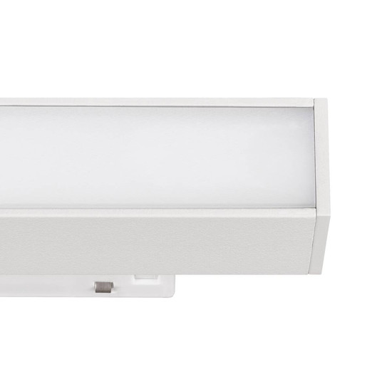 SLV IN-LINE 44, 48V Spot, opal, DALI, weiß, 14W, 1450lm, 4000K, CRI90, 95° 1006626