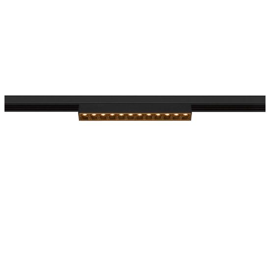 SLV 1006627 IN-LINE 22 48V TRACK, Darklight Reflector, DALI, Spot, schwarz, schwarz, 7.3W, 580lm, 2700K, CRI90, 35°