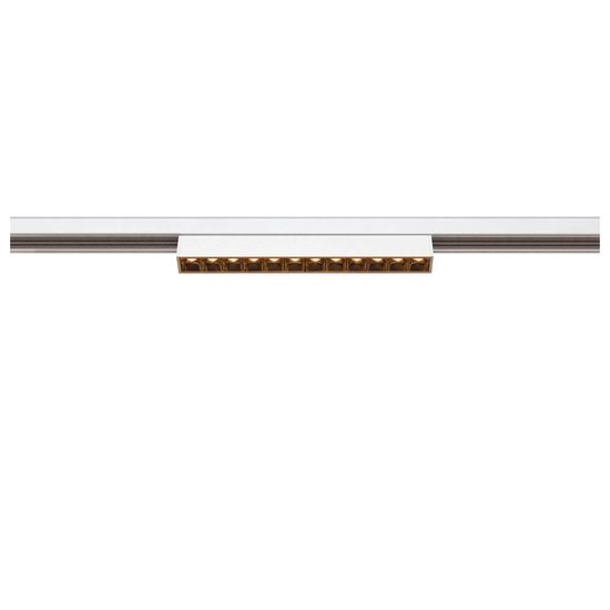 SLV 1006628 IN-LINE 22 48V TRACK, Darklight Reflector, DALI, Spot, weiß, weiß, 7.3W, 580lm, 2700K, CRI90, 35°