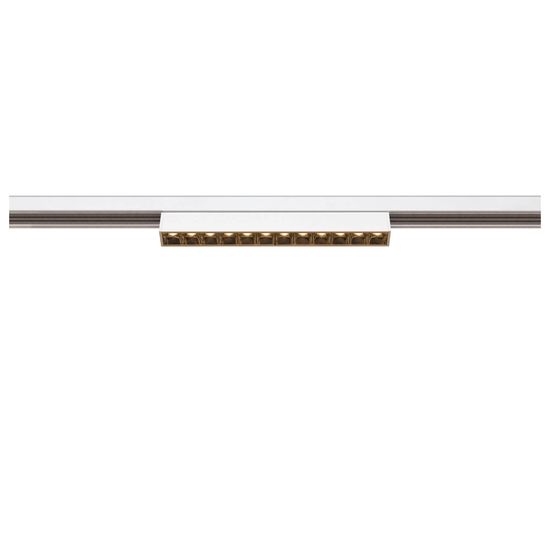 SLV 1006630 IN-LINE 22 48V TRACK, Darklight Reflector, DALI, Spot, weiß, weiß, 7.3W, 610lm, 3000K, CRI90, 35°