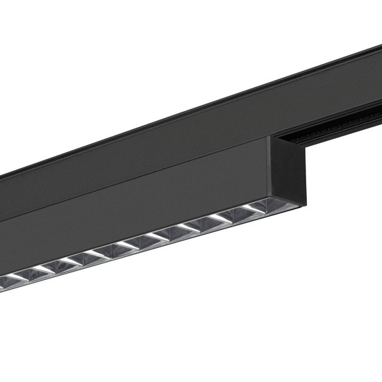 SLV IN-LINE 22, 48V Spot, Darklight Reflector, DALI, schwarz, 7.3W, 650lm, 4000K, CRI90, 35° 1006631