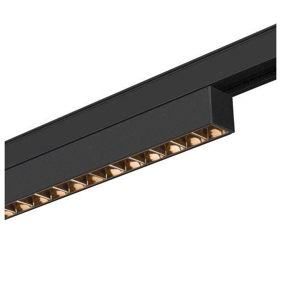 SLV 1006633 IN-LINE 44 48V TRACK, Darklight Reflector, DALI, Spot, schwarz, schwarz, 14W, 1180lm, 2700K, CRI90, 35°