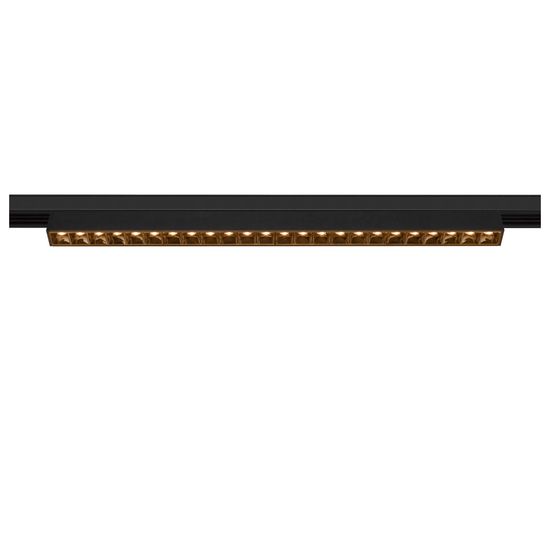 SLV 1006633 IN-LINE 44 48V TRACK, Darklight Reflector, DALI, Spot, schwarz, schwarz, 14W, 1180lm, 2700K, CRI90, 35°