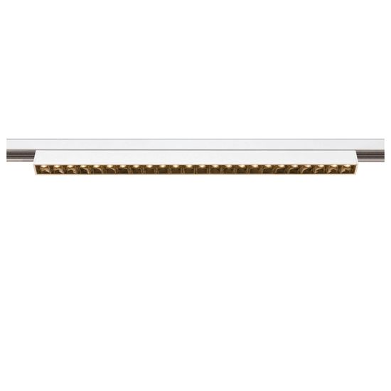 SLV 1006636 IN-LINE 44 48V TRACK, Darklight Reflector, DALI, Spot, weiß, weiß, 14W, 1230lm, 3000K, CRI90, 35°