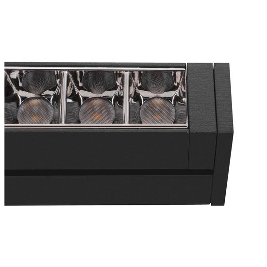 SLV 1006639 IN-LINE 24 48V TRACK, Move DALI, Darklight Reflector, Spot, schwarz, schwarz, 7.3W, 580lm, 2700K, CRI90, 35°