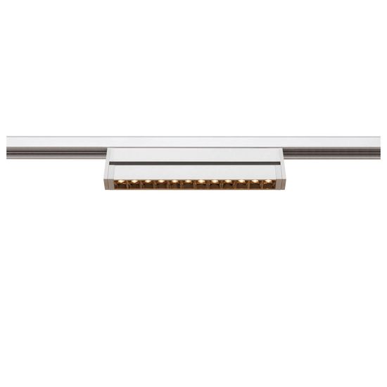 SLV 1006640 IN-LINE 24 48V TRACK, Move DALI, Darklight Reflector, Spot, weiß, weiß, 7.3W, 580lm, 2700K, CRI90, 35°