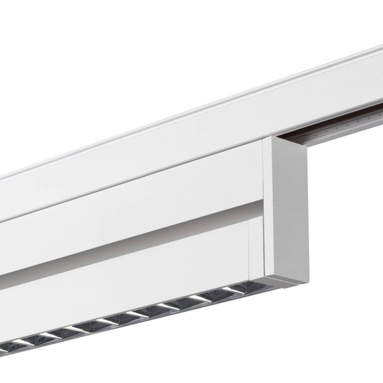 SLV IN-LINE 24, 48V Spot, Move, Darklight Reflector, DALI, weiß, 7.3W, 650lm, 4000K, CRI90, 35° 1006644
