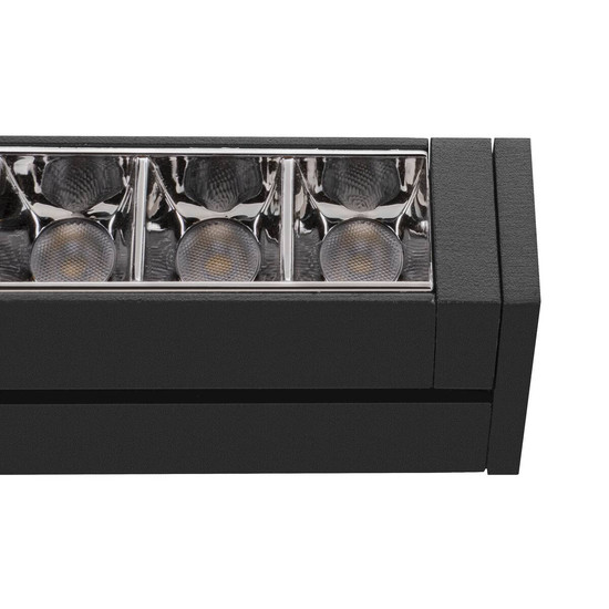 SLV IN-LINE 46, 48V Spot, Move, Darklight Reflector, DALI, schwarz, 14W, 1250lm, 4000K, CRI90, 35° 1006649