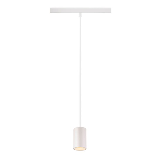 SLV 1006787 NUMINOS XS 48V TRACK, DALI, Pendelleuchte, weiß, weiß, 8.7W, 730lm, 3000K, CRI90, 20°