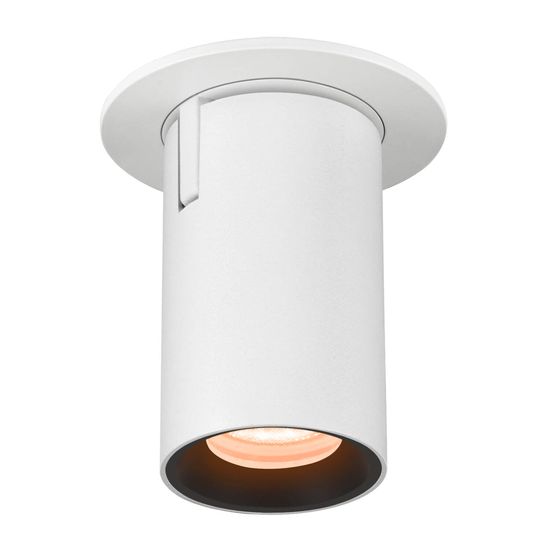 SLV 1006879 NUMINOS PROJECTOR XS, Deckeneinbauleuchte, 2700 K, 40°, zylindrisch, weiß, schwarz