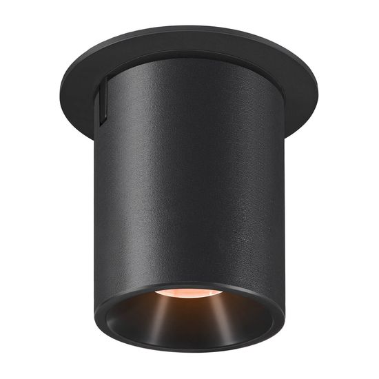 SLV 1007032 NUMINOS PROJECTOR L, Deckeneinbauleuchte, 2700 K, 40°, zylindrisch, schwarz, schwarz