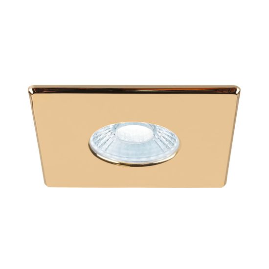 SLV 1007183 Universal Downlight Abdeckung, für Downlight IP65, eckig, gold