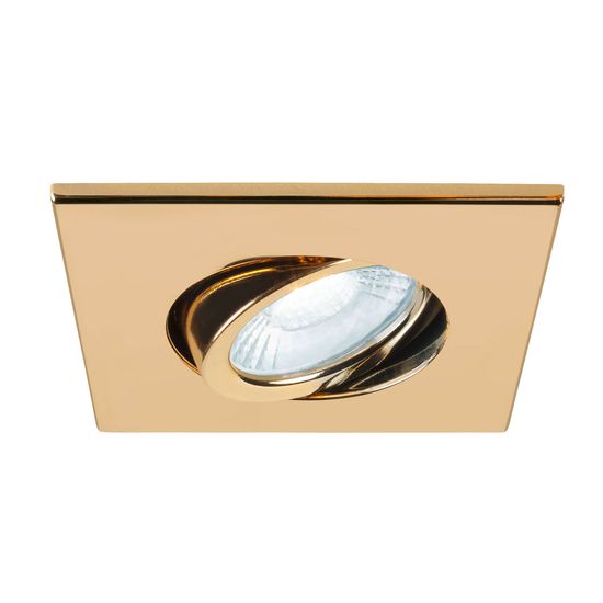 SLV 1007187 Universal Downlight Abdeckung, für Downlight schwenkbar, eckig, gold