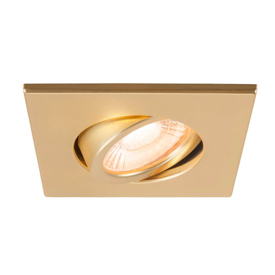SLV 1007194 Universal Downlight Abdeckung, für Downlight schwenkbar, eckig, gold matt