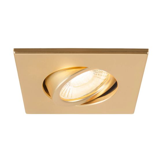SLV 1007194 Universal Downlight Abdeckung, für Downlight schwenkbar, eckig, gold matt