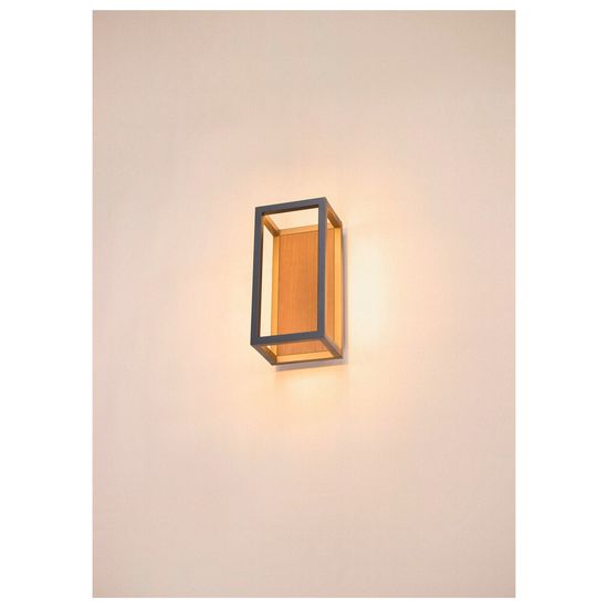 SLV 1007207 QUADRULO, Wandaufbauleuchte, 3000K, anthrazit IP55