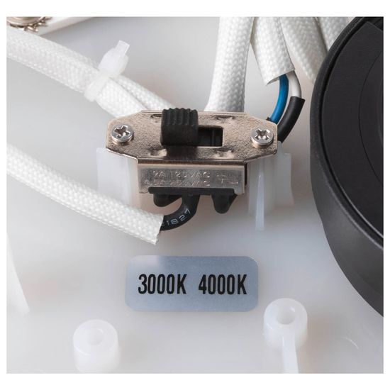 SLV 1007309 MEDO PRO 90, LED Deckenaufbauleuchte rund 3000/4000K, 75W, DALI, Touch, 80°, UGR<19, weiß