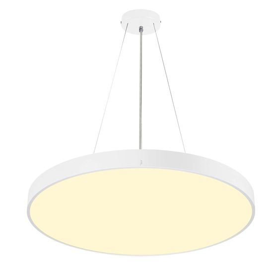 SLV 1007311 MEDO PRO 90, LED Deckenaufbauleuchte rund 3000/4000K, 75W, DALI, Touch, 110°, weiß