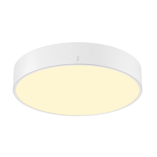 SLV 1007320 MEDO 40, LED Wand-Deckenaufbauleuchte rund 2700/3000/4000K, 20W, Phasenabschnitt, 110°, weiß
