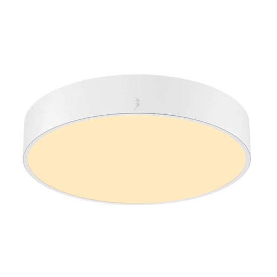 SLV 1007320 MEDO 40, LED Wand-Deckenaufbauleuchte rund 2700/3000/4000K, 20W, Phasenabschnitt, 110°, weiß