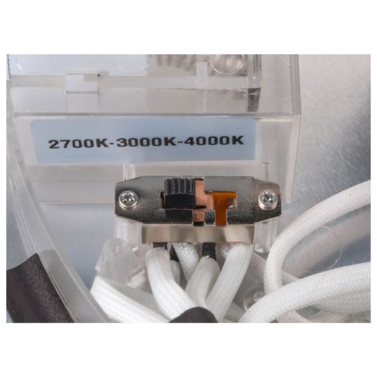 SLV 1007320 MEDO 40, LED Wand-Deckenaufbauleuchte rund 2700/3000/4000K, 20W, Phasenabschnitt, 110°, weiß