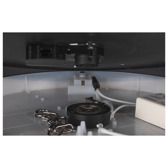 SLV 1007325 MEDO 90, LED Deckenaufbauleuchte rund 2700/3000/4000K, 79W, Phasenabschnitt, 110°, schwarz