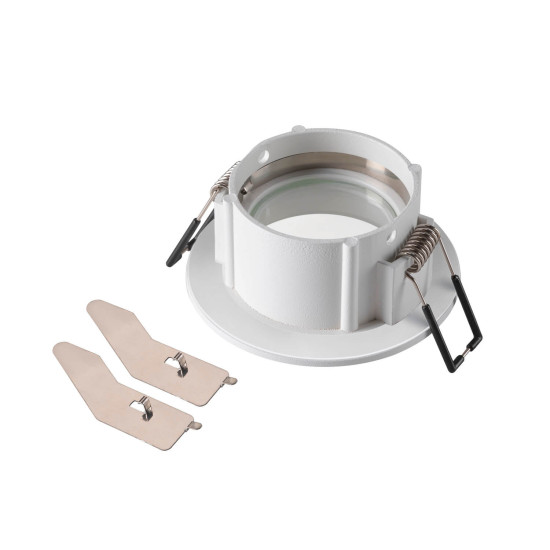 SLV 1007346 NEW TRIA 68, Deckeneinbauring, D: 8.2 H: 3.4 cm, IP65, weiß